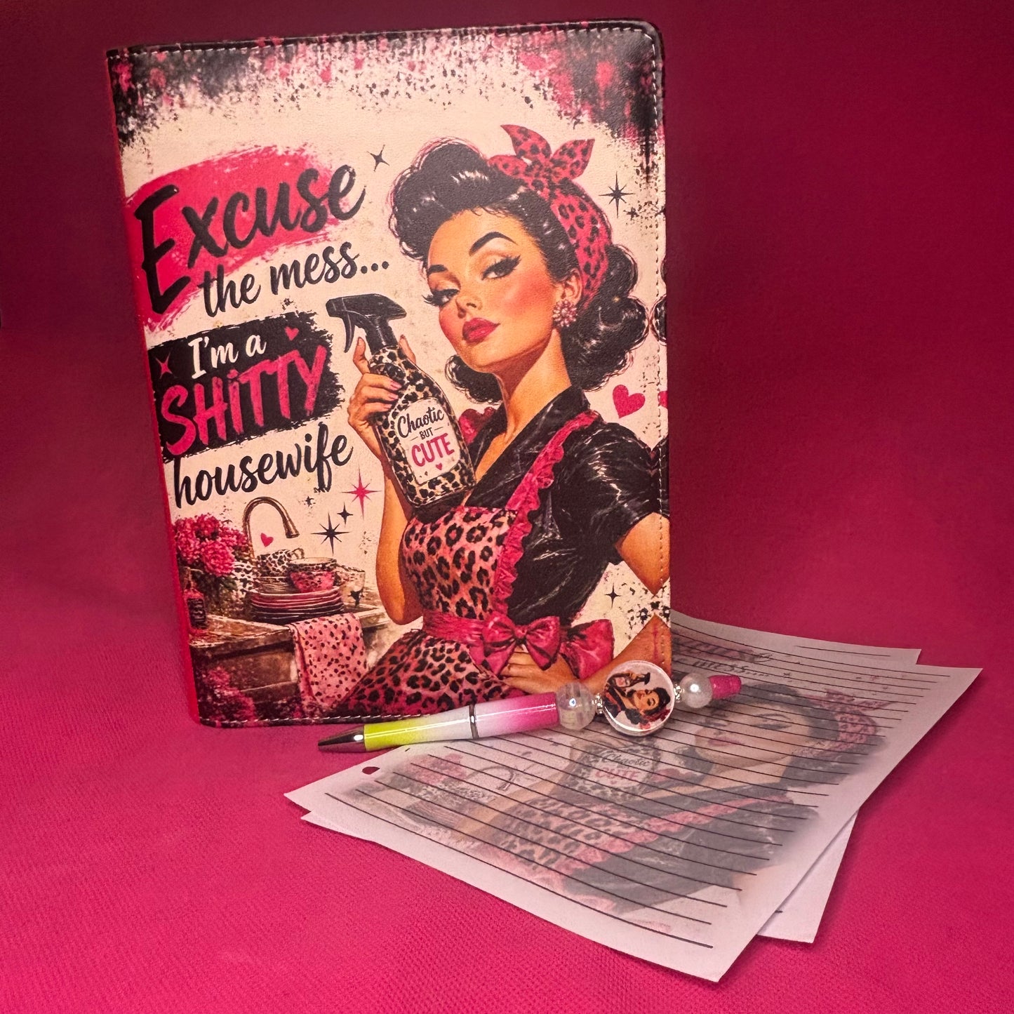 Excuse the Mess I'm a Shitty Housewife Binder Bundle.