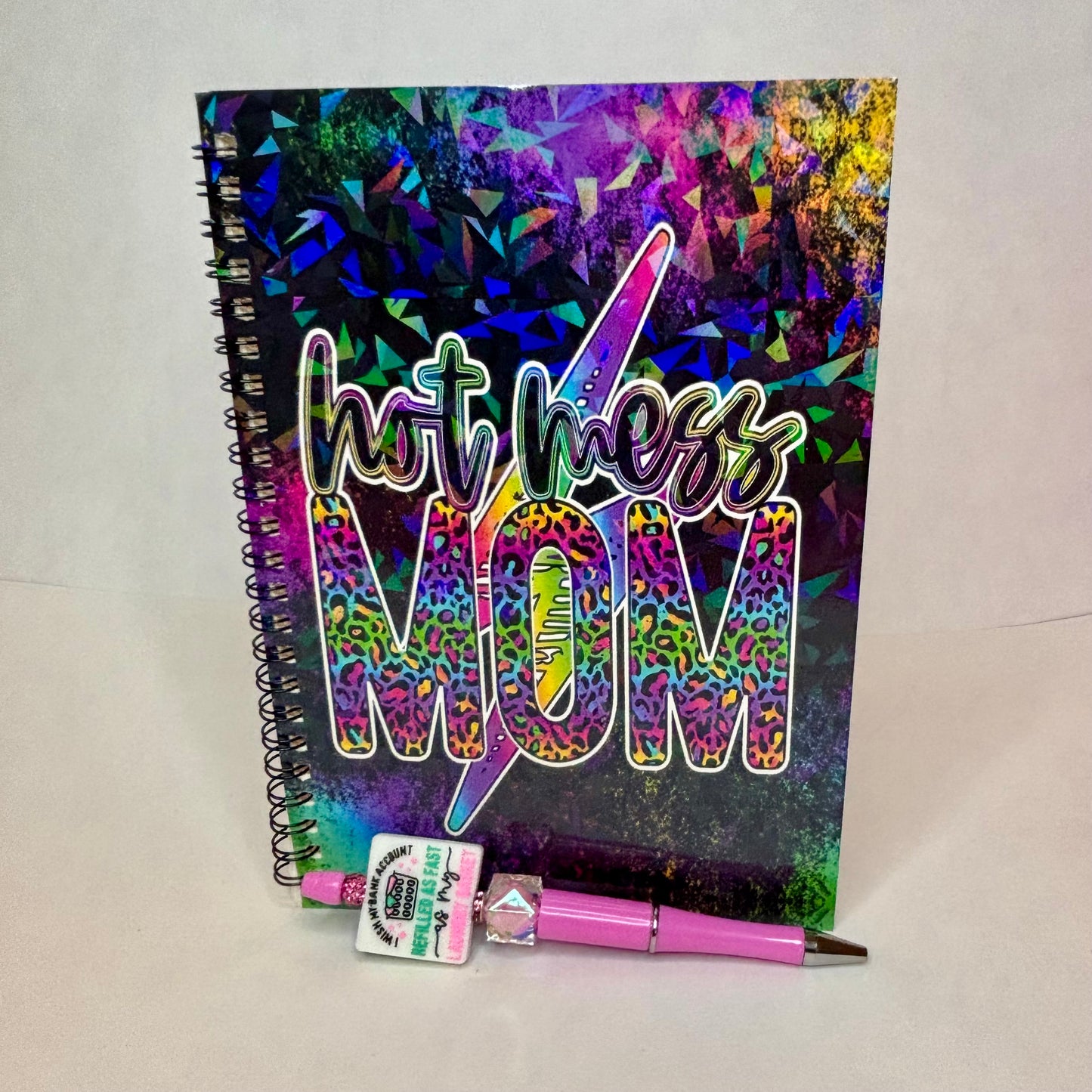 Notebook & Pen Combo — Choose Your Design | Spiral Journal + Pen Set