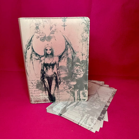The Fallen Binder Bundle - A5 Binder, Matching Paper & Beaded Pen