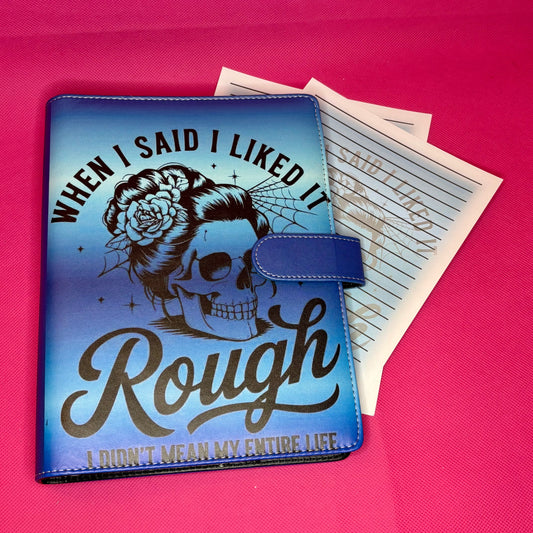Liked It Rough Binder Bundle - A5 Binder, Matching Paper & Beaded Pen