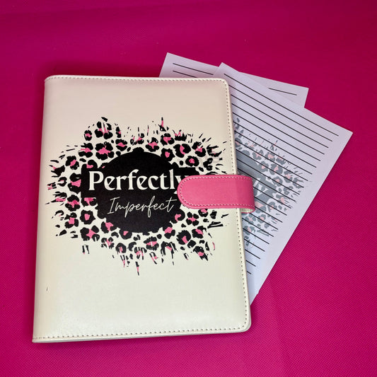 Perfectly Imperfect Binder Bundle — A5 Binder, Matching Paper & Beaded Pen