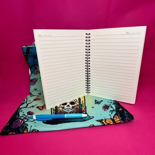 Skull Lantern Mini Bundle — Notebook, Tote & Pen