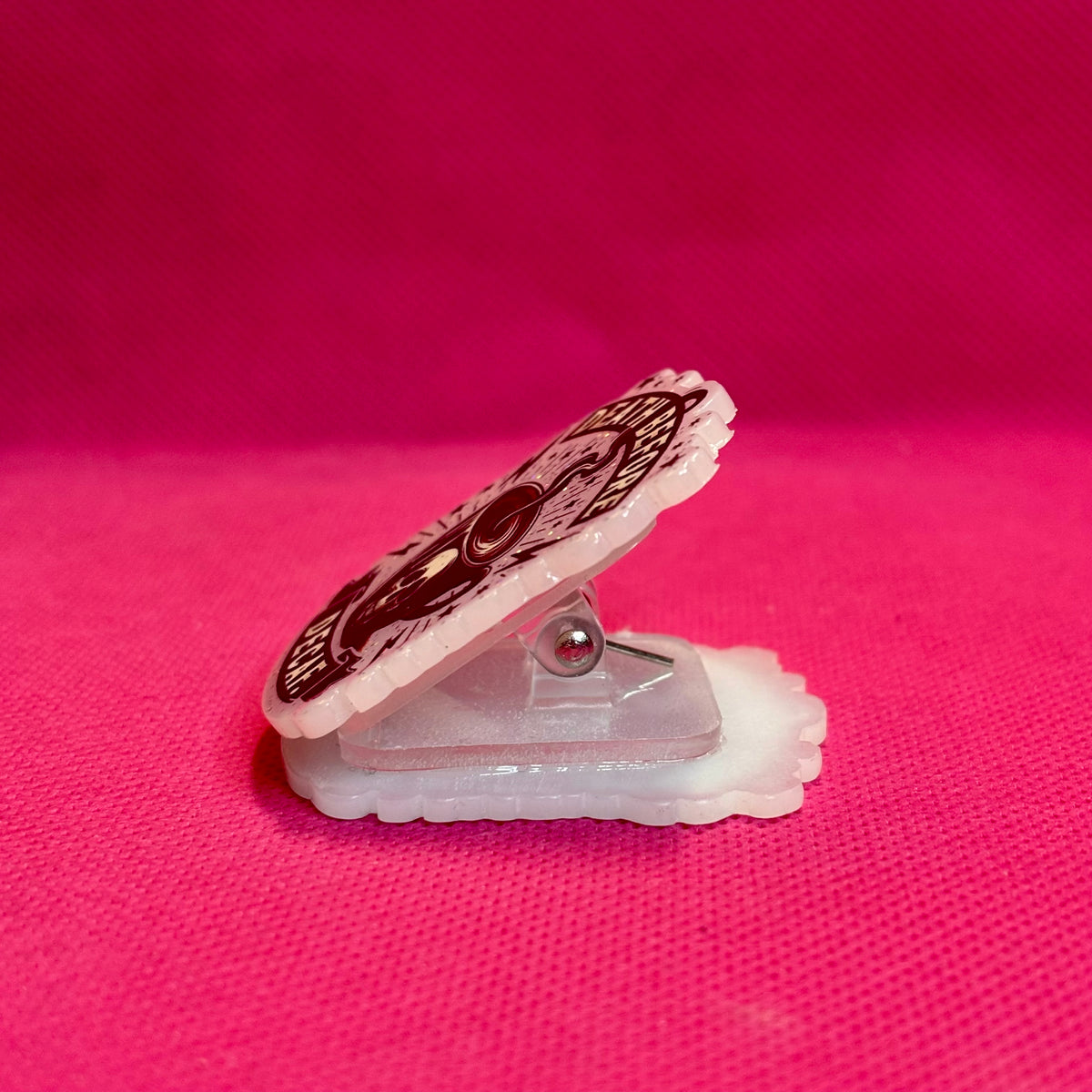 Acrylic Alligator Clips | Cute, Funny & Spicy Designs | Use as Page Markers or Binder Decor