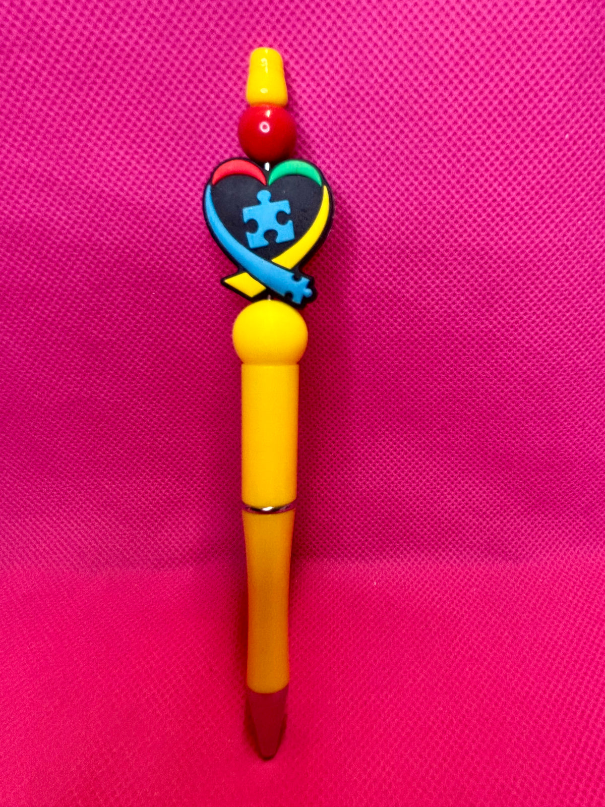 Silicone Bead Pens | Cute, Funny & Themed Focal Designs | Handmade Beaded Pen