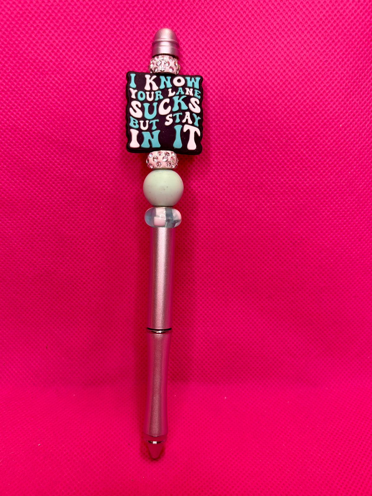 Silicone Bead Pens | Cute, Funny & Themed Focal Designs | Handmade Beaded Pen