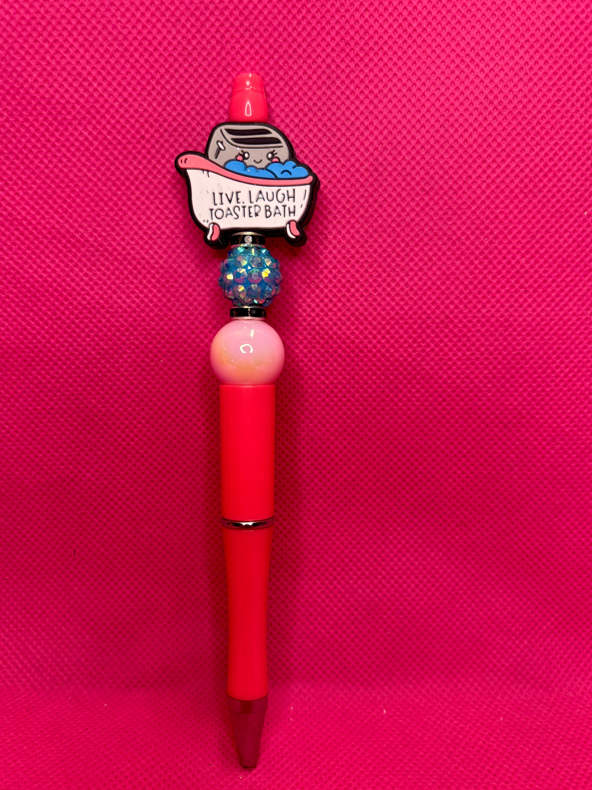 Silicone Bead Pens | Cute, Funny & Themed Focal Designs | Handmade Beaded Pen