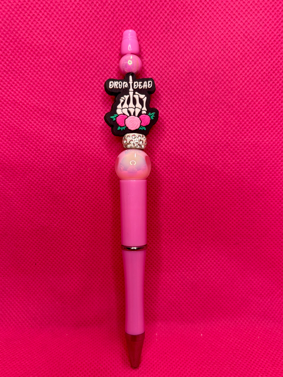 Silicone Bead Pens | Cute, Funny & Themed Focal Designs | Handmade Beaded Pen