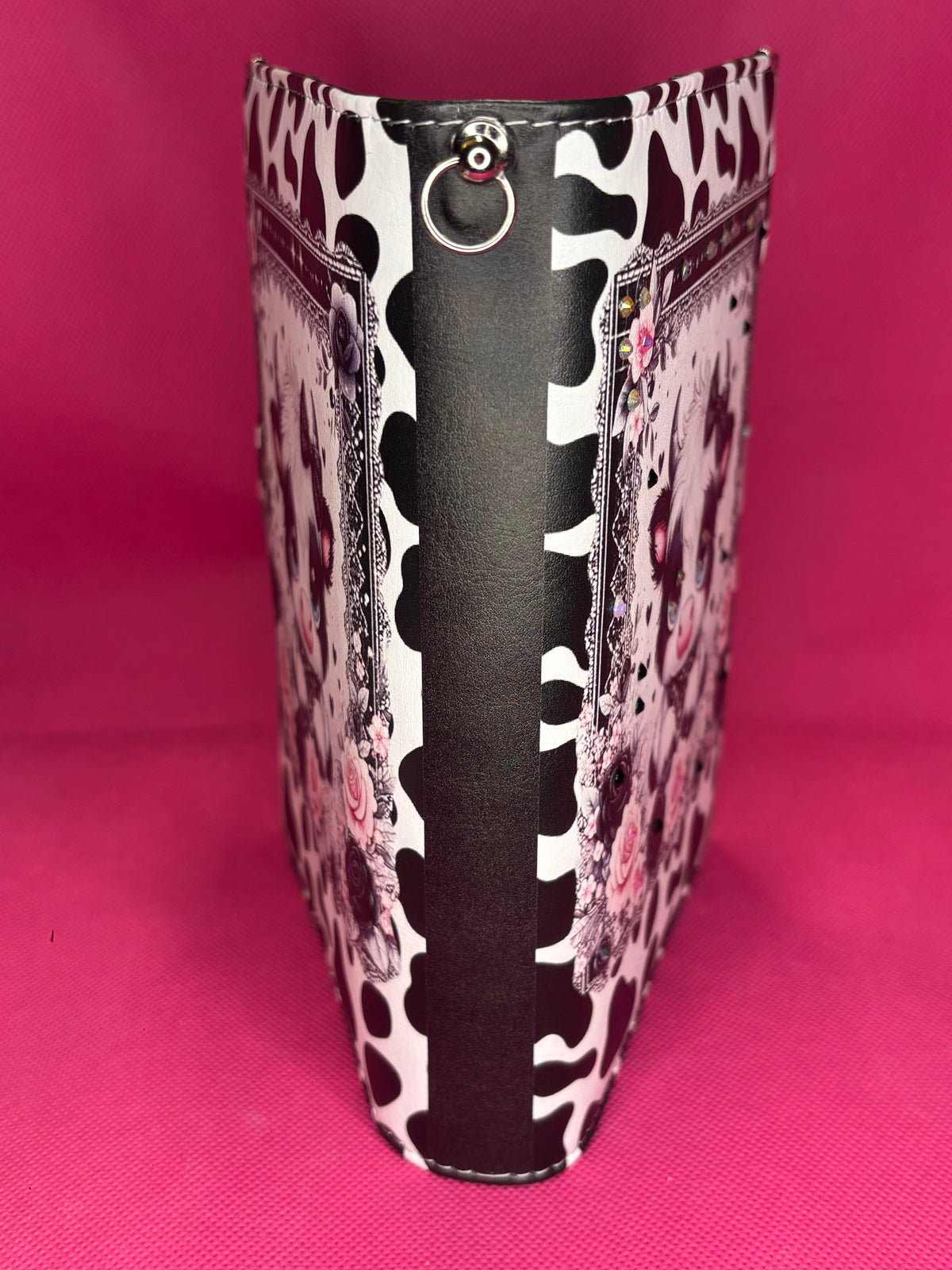 Charm Ring Add-On for Any Binder | Screw-In Loop for Hanging Charms, Danglies & Chains | Silver, Bronze or Black