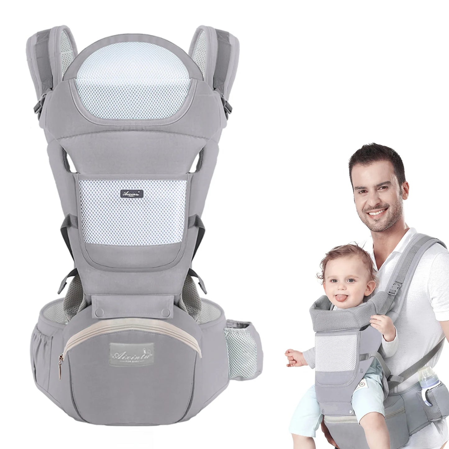 Ergonomic Hip Seat Baby Carrier