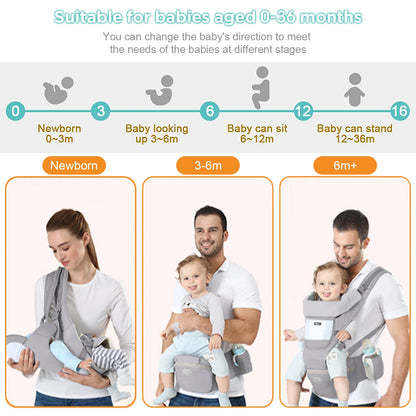 Ergonomic Hip Seat Baby Carrier